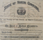 NC Medical License